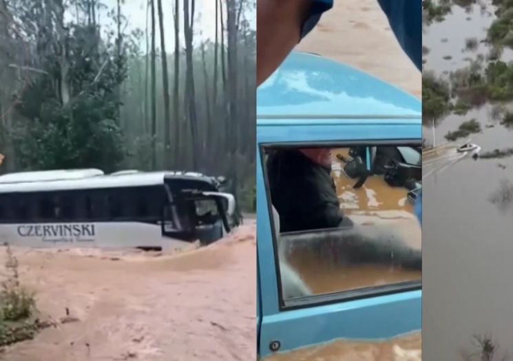 Chuva provoca estragos em mais de 70 cidades no RS