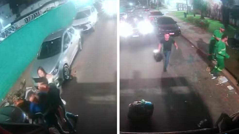 Motorista de coleta de lixo é agredido durante serviço em Goiânia