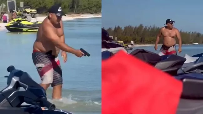 Banhista tenta atirar contra velejador, mas disparo falha em praia no RJ