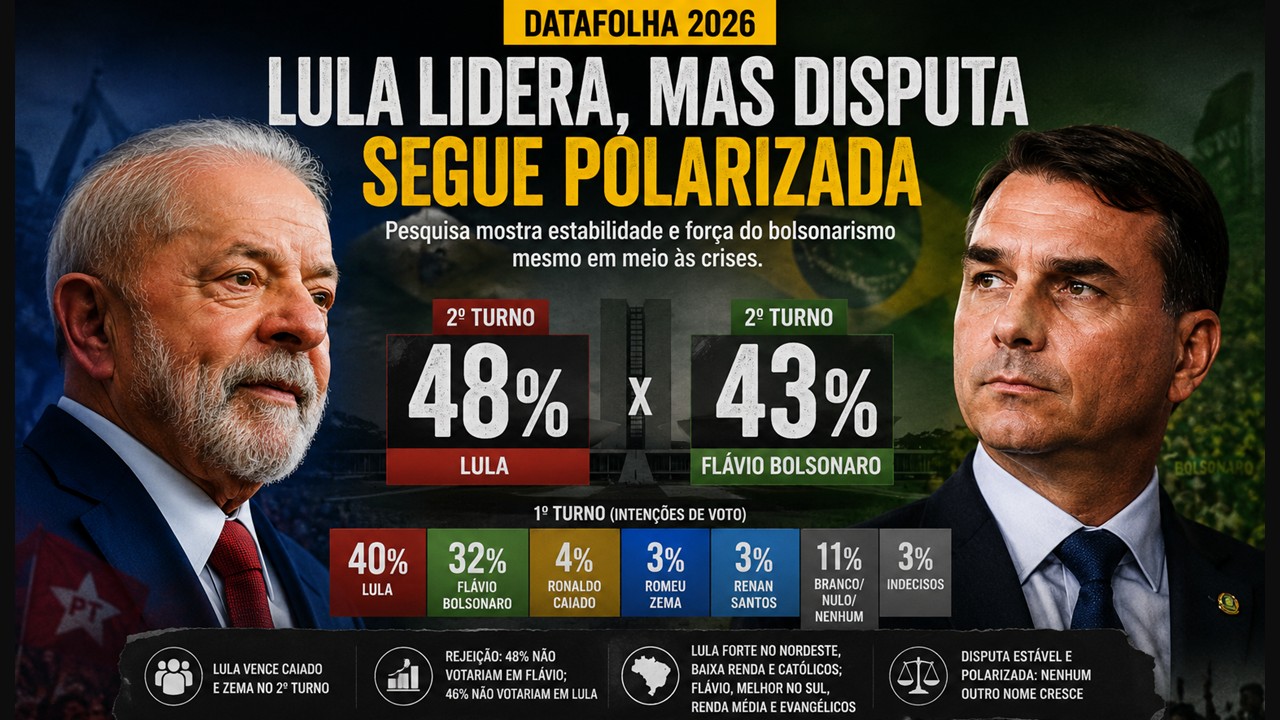 Datafolha: veja o que está por trás dos números que dão Lula à frente na corrida presidencial
