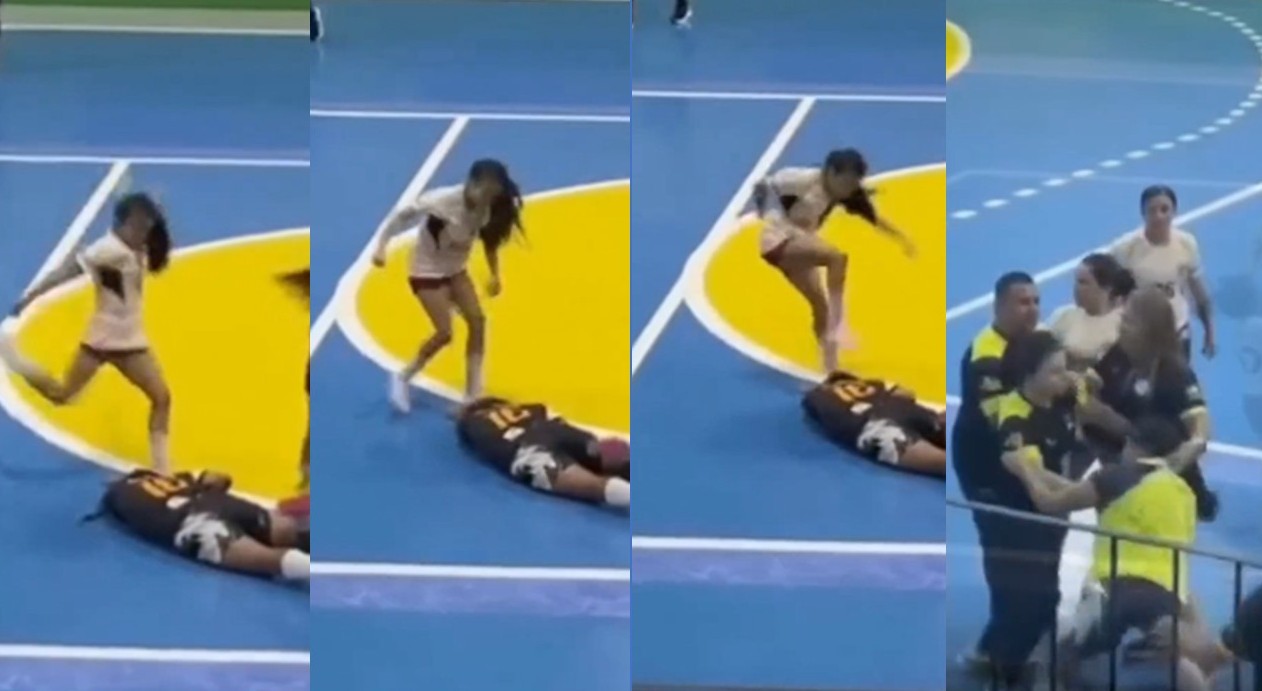 Cenas de violência em quadra chocam internet; jogadora é banida por cinco anos