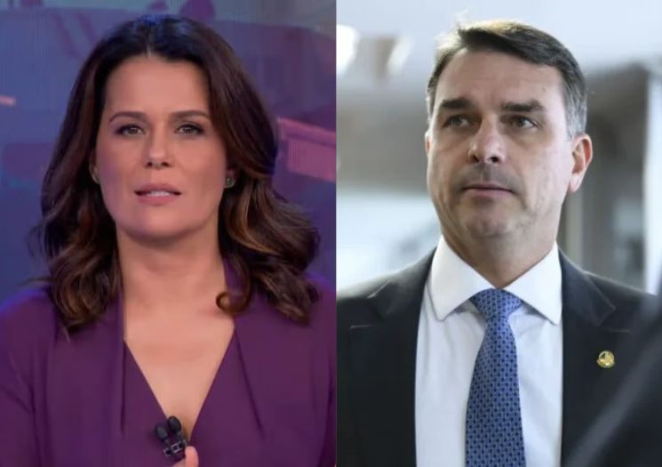 Climão na Band: Adriana Araújo não se intimida e rebate Flávio Bolsonaro