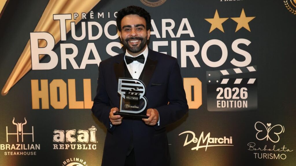 Rodrigo Lescura é homenageado em Hollywood