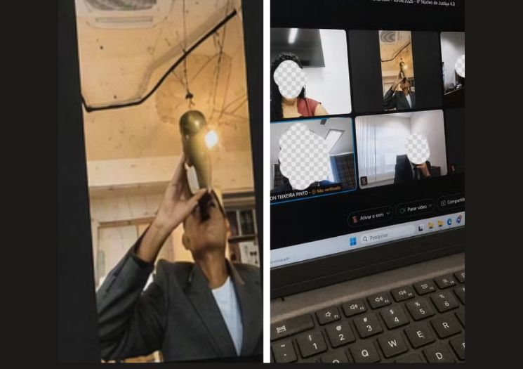 VÍDEO: Juiz é flagrado bebendo vinho durante julgamento no TJMG
