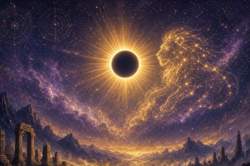 Eclipse Solar em Leão: Transformações e Novos Inícios
