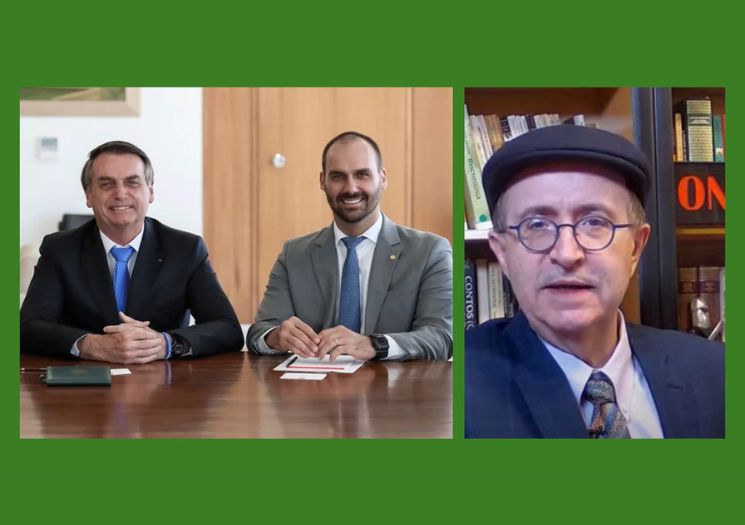 Fuga de Eduardo: Reinaldo Azevedo vê farsa e diz que Bolsonaro desistiu de 2026