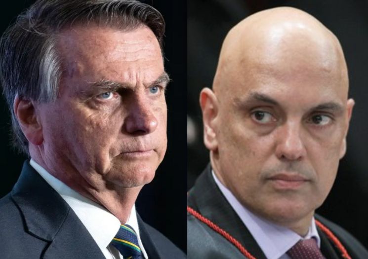 VÍDEO: Bolsonaro intima Moraes para debate na TV (após ser intimado pelo STF)