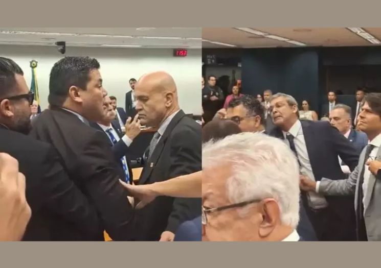 "O pau comeu"! Gilvan da Federal promete para Lindbergh: “Te pego lá fora”