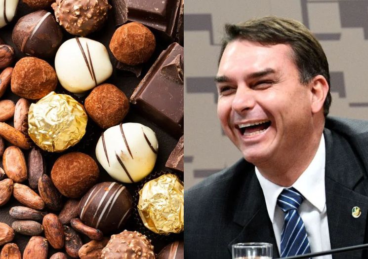 DE NOVO? Outro escândalo de Flávio Bolsonaro e os chocolates