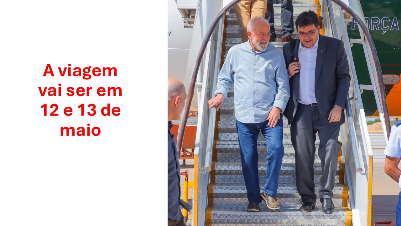 Rafael Fonteles e Lula vão à China