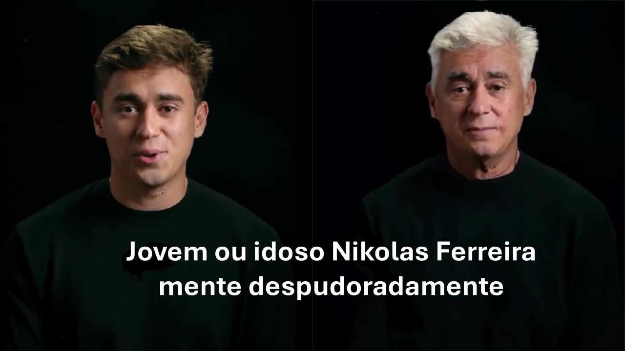 A mentira acompanha Nikolas Ferreira jovem ou idoso! Foi Bolsonaro quem  revogou fiscalização e facilitou golpes contra aposentados