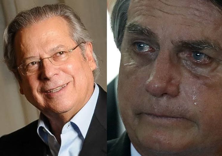 VÍDEO: “Bolsonaro choraminga com medo da prisão. Eu enfrentei”, diz José Dirceu