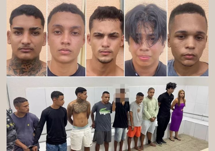 'Gangue do Ouro': Polícia divulga fotos de suspeitos de assaltos em Teresina