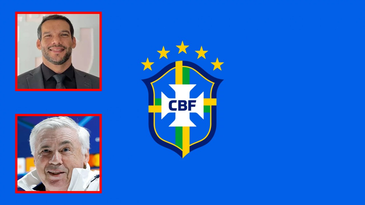 Domingo de mudanças no futebol: hoje CBF terá novo presidente e Carlo Ancelotti chega para a Seleção