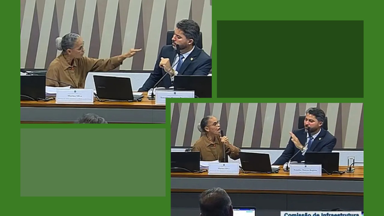 Senadores "machos" hostilizam ministra Marina Silva que deixa sessão do Senado