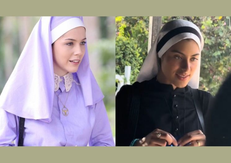 Freira impressiona nas redes por semelhança com atriz de novela