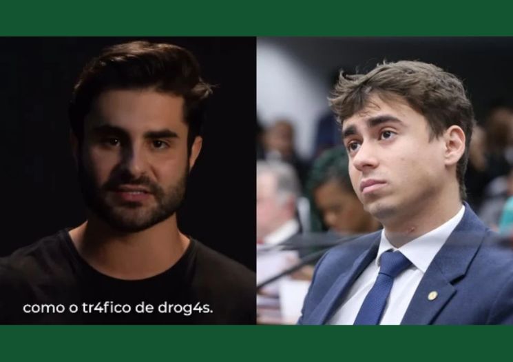 VÍDEO: Pedro Rousseff expõe Nikolas Ferreira após prisão do primo por tráfico de drogas