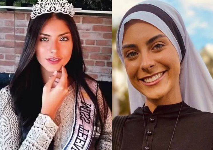 Freira que viralizou já foi miss e modelo; veja fotos