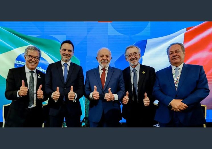 Empresas francesas anunciam investimentos de R$ 100 bi no Brasil