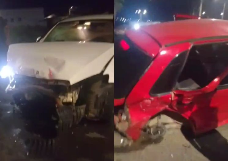Colisão entre carros deixa feridos, incluindo criança, na zona Norte de Teresina