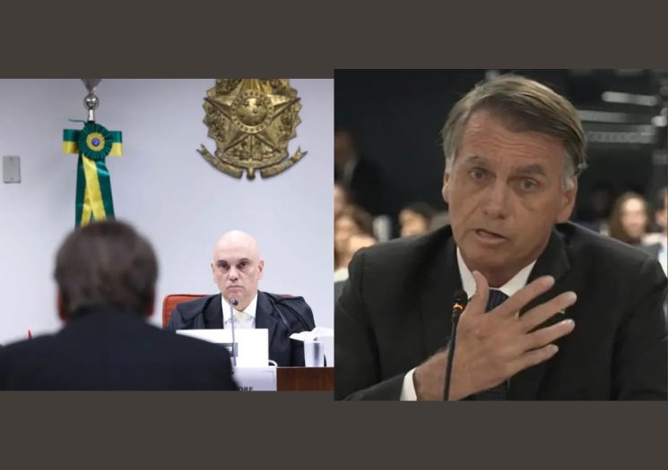 Arregou: Bolsonaro pede desculpas a Moraes por atacar ministros do STF