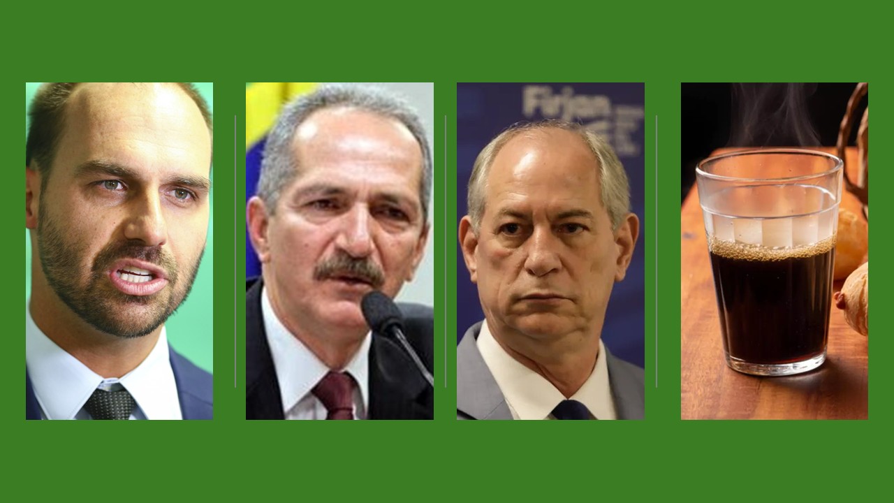 Eduardo Bolsonaro chama Ciro Gomes e Aldo Rebelo para “tomar um cafezinho”