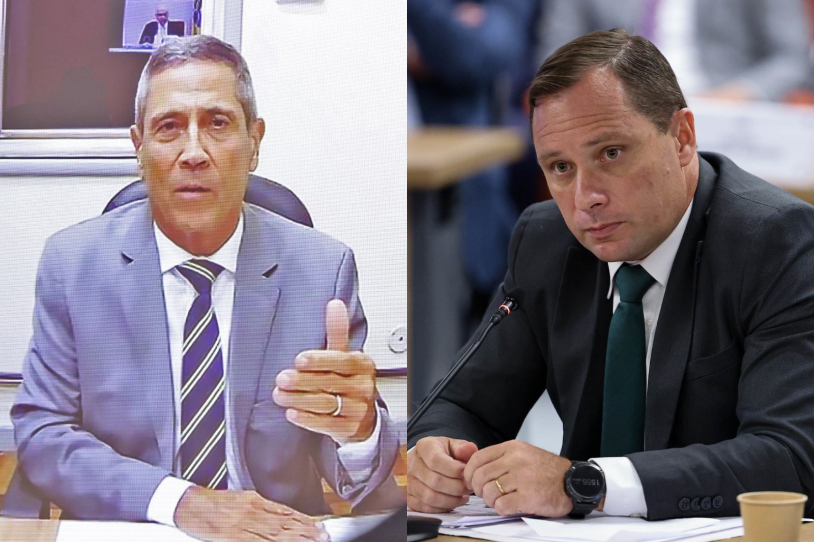 Mauro Cid e Braga Netto se enfrentam em acareação sobre trama golpista