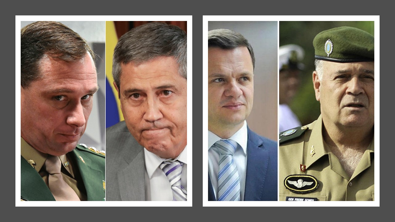 “Cara a cara no STF: acareações entre bolsonaristas golpistas viram duelo de versões. Núcleo do golpe desunido!