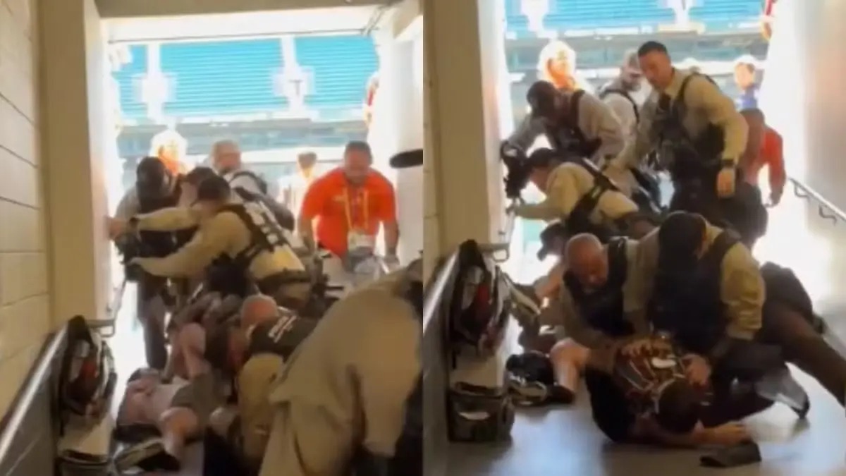 VÍDEO: Torcedores do Fluminense são presos em jogo do Mundial de Clubes