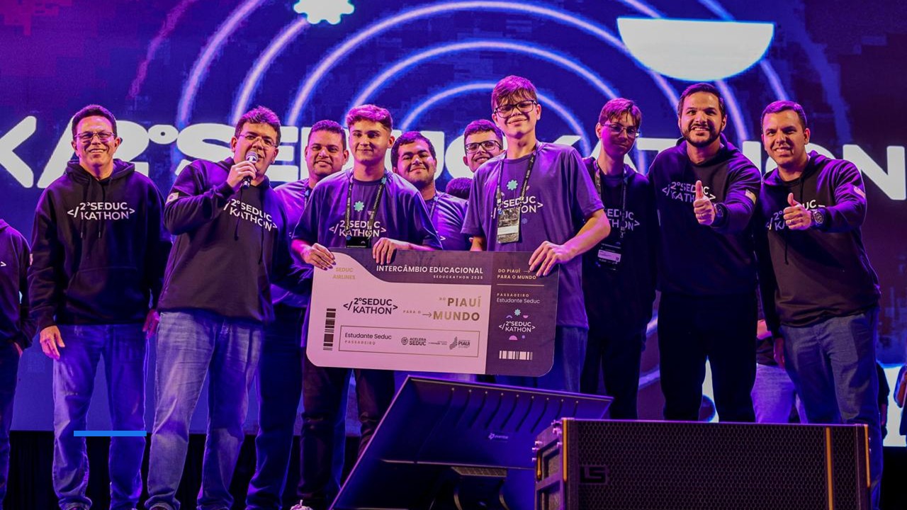Vencedores do Seduckathon conquistam intercâmbio ao exterior e demais participantes seguem para o Impa Tech no Rio