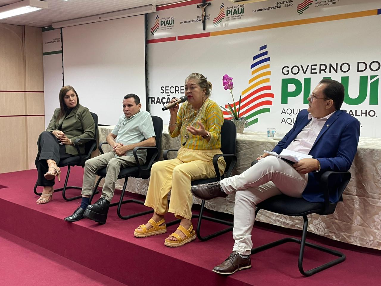 Secretária das Mulheres participa de Semana de Acolhida de novos servidores da Sead
