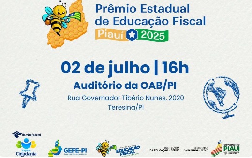 Prêmio Estadual de Educação Fiscal divulga vencedores nesta quarta (2)