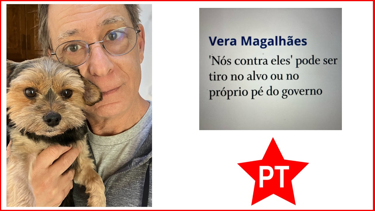 “Viva o PT. E que ele volte a ser dos trabalhadores”, Pedro Cardoso