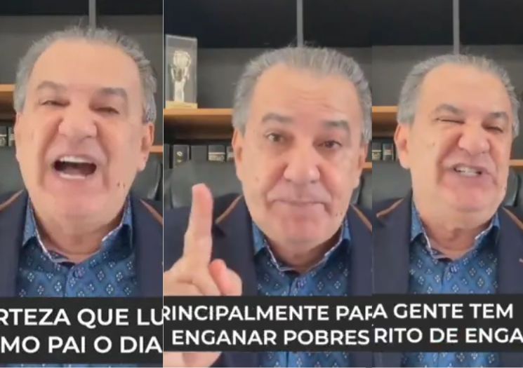 VÍDEO – Malafaia ataca Lula para proteger super-ricos: “Filho do Diabo”