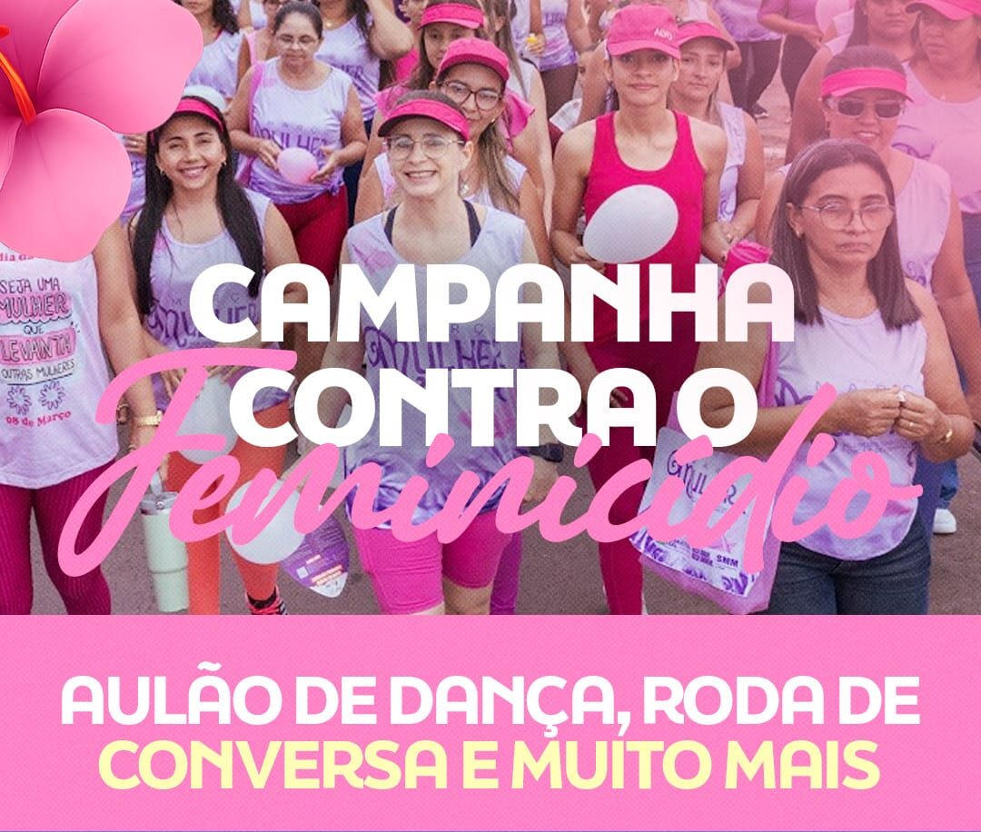 Sebastião Leal realiza ação contra o feminicídio com apoio da Sempi