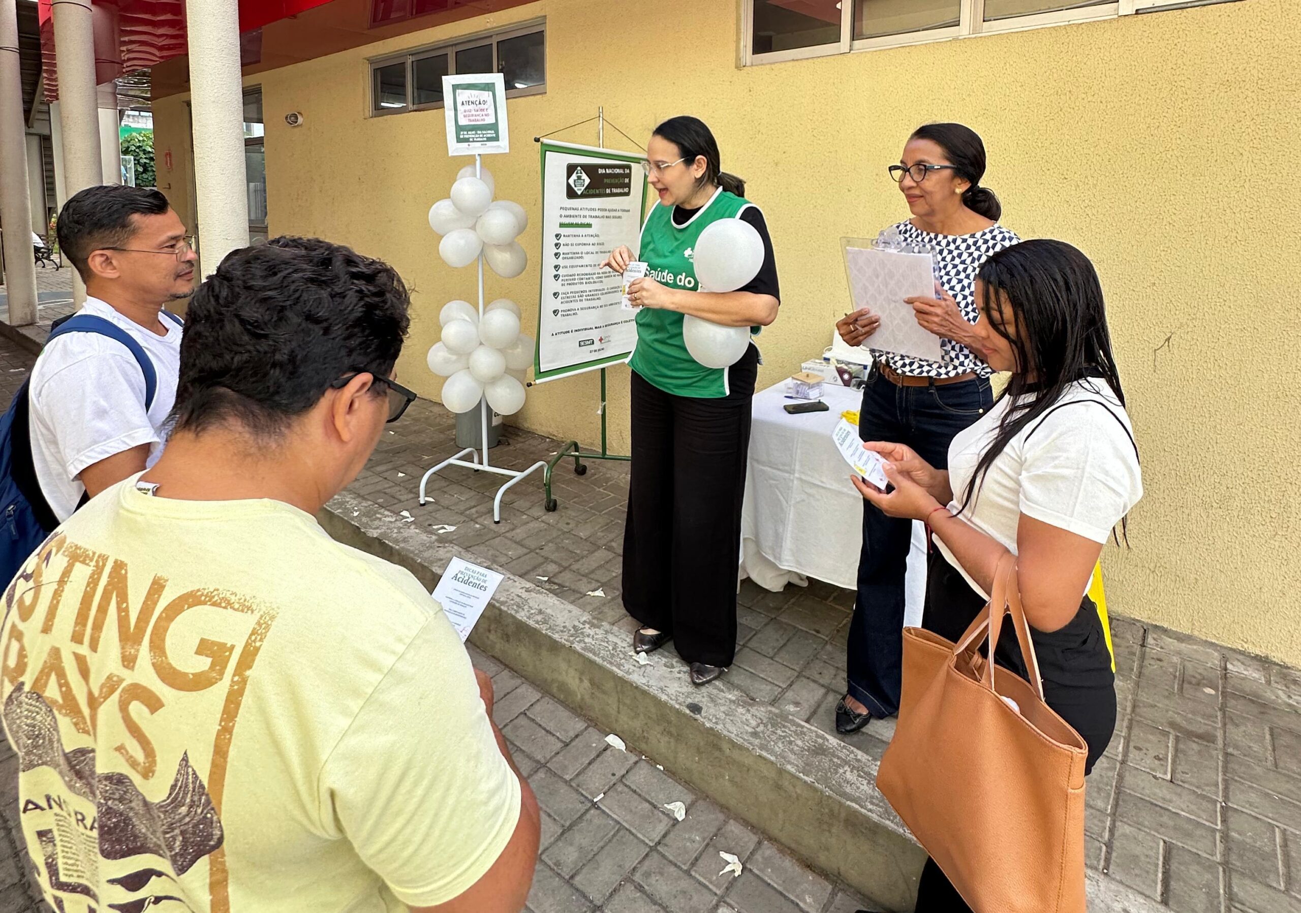 Hospital Infantil realiza blitz educativa sobre prevenção de acidentes