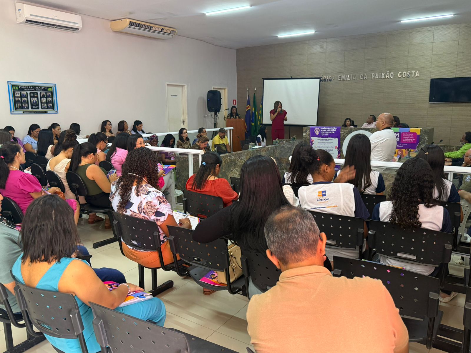 Sempi participa da 1ª Conferência Municipal de Políticas para as Mulheres de Amarante
