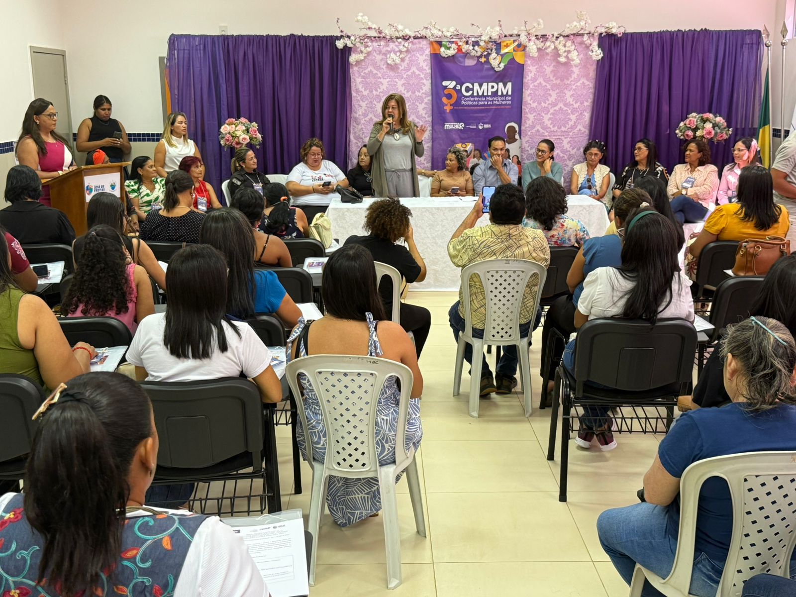 Sempi participa da 3ª Conferência Municipal de Políticas para as Mulheres em José de Freitas