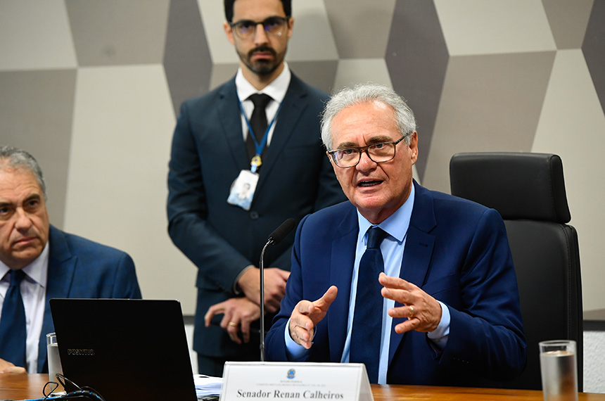 Renan vai presidir comissão de MP que tributa investimentos e apostas