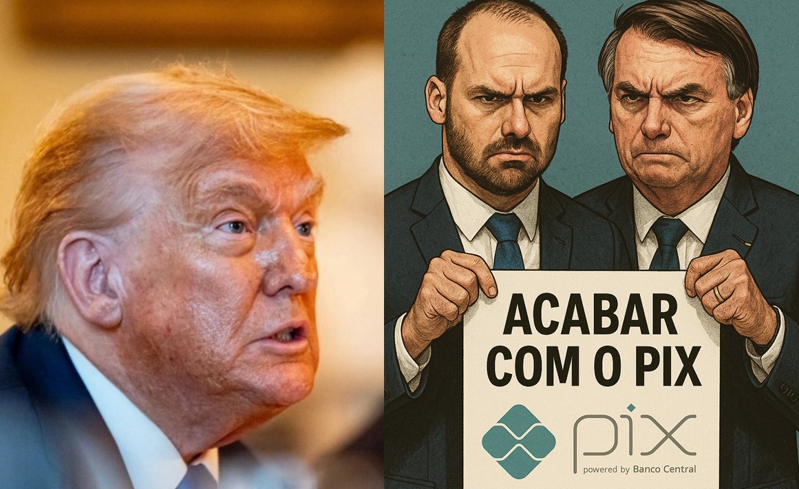 O Laranjão e os Bolsonaros querem acabar com o PIX. O povo não vai aceitar