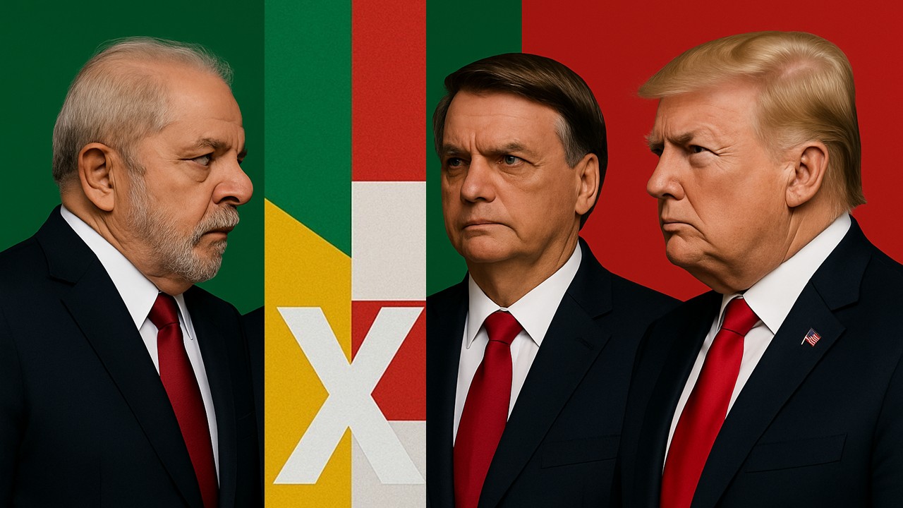 Lula não criou conflito, Trump e Bolsonaro deram um de presente para ele