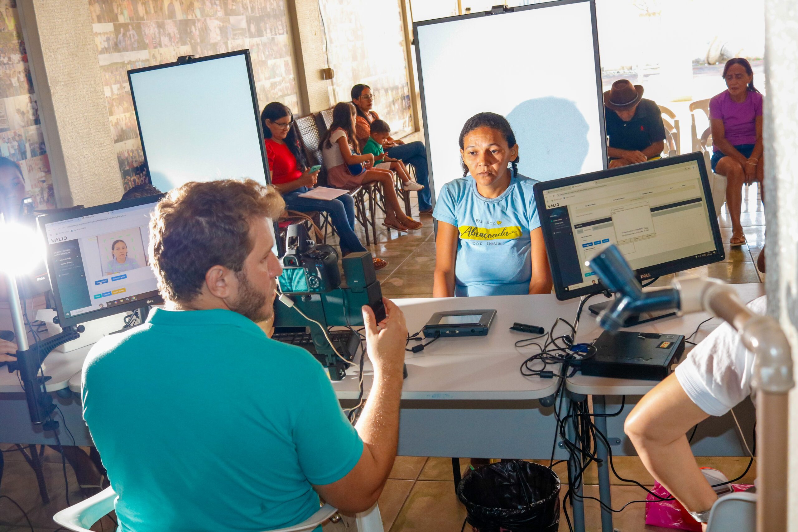 Mais de 600 identidades são emitidas em mutirão do Instituto de Cidadania Digital em Novo Santo Antônio