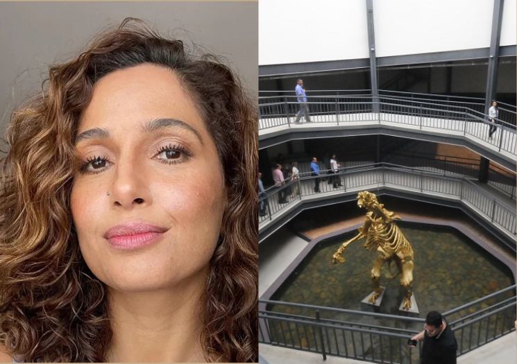 Camila Pitanga visita Museu da Natureza: “Uma experiência extraordinária”