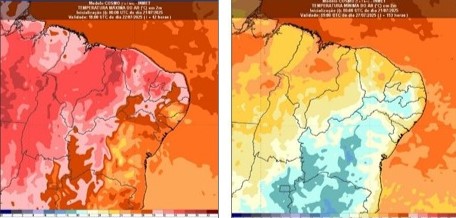 Pela quarta semana seguida, massa de ar frio deixa temperaturas mais amenas no sul do Piauí
