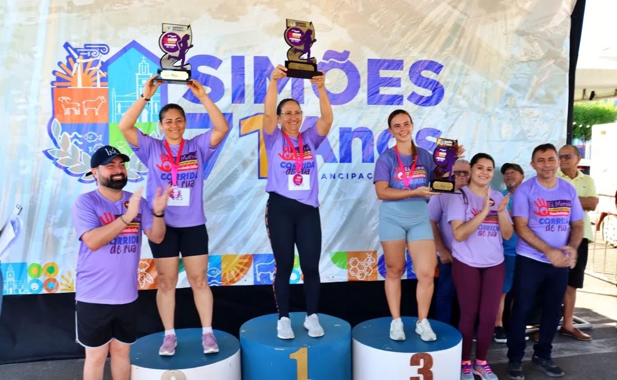 Simões realiza 1ª Corrida de Rua “Ei, mermã no enfrentamento ao feminicídio” com grande participação popular