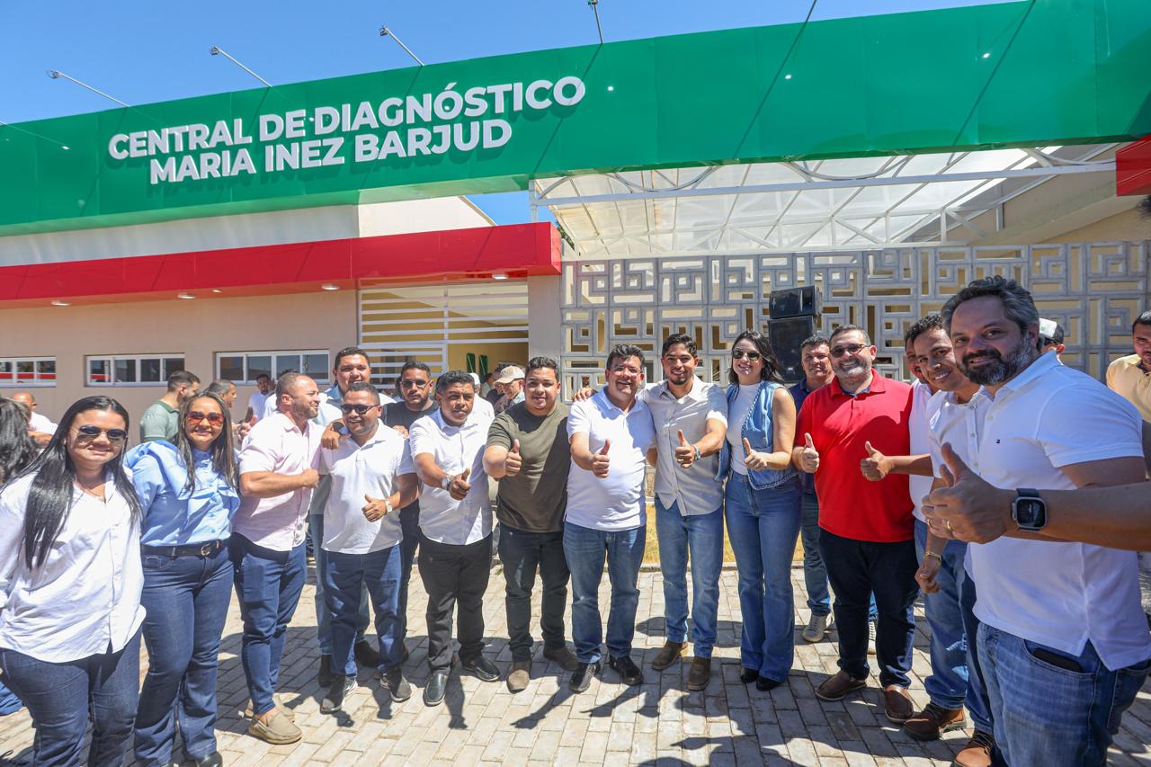 Rafael Fonteles inaugura nova Central de Diagnósticos e delegacia de Bom Jesus