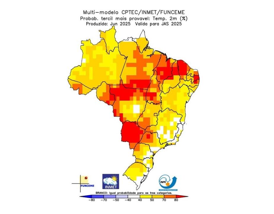 B-R-O Bró chega mais cedo ao Piauí com calor acima da média e risco elevado de incêndios