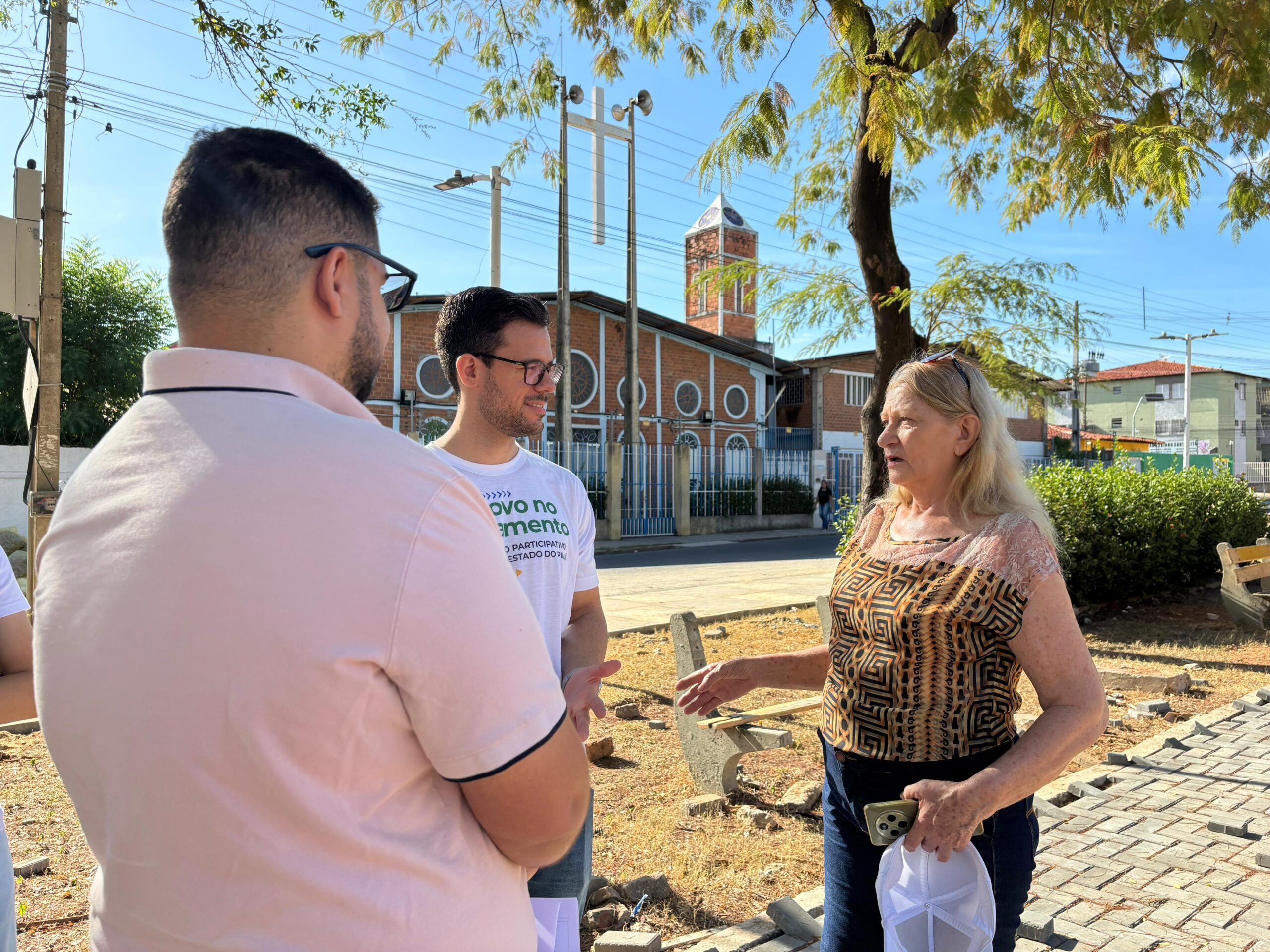 Praça do Morada Nova passa por reforma com recursos do OPA