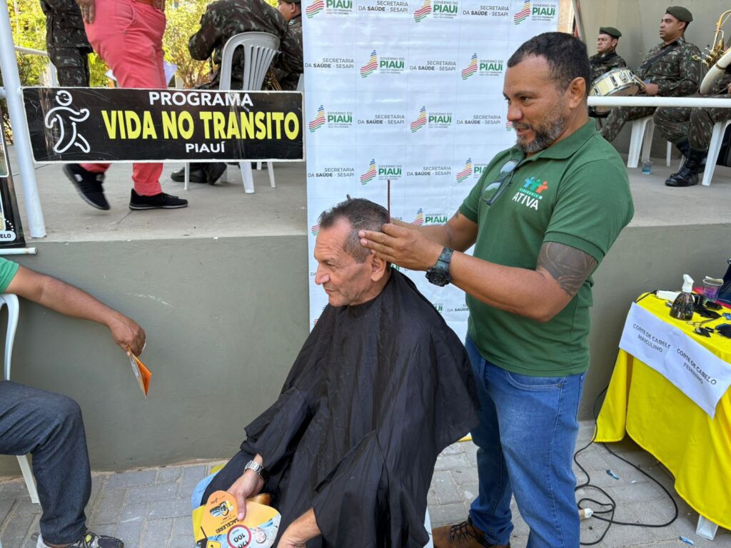 Sesapi promove ação especial com serviços de saúde e bem-estar para motoristas