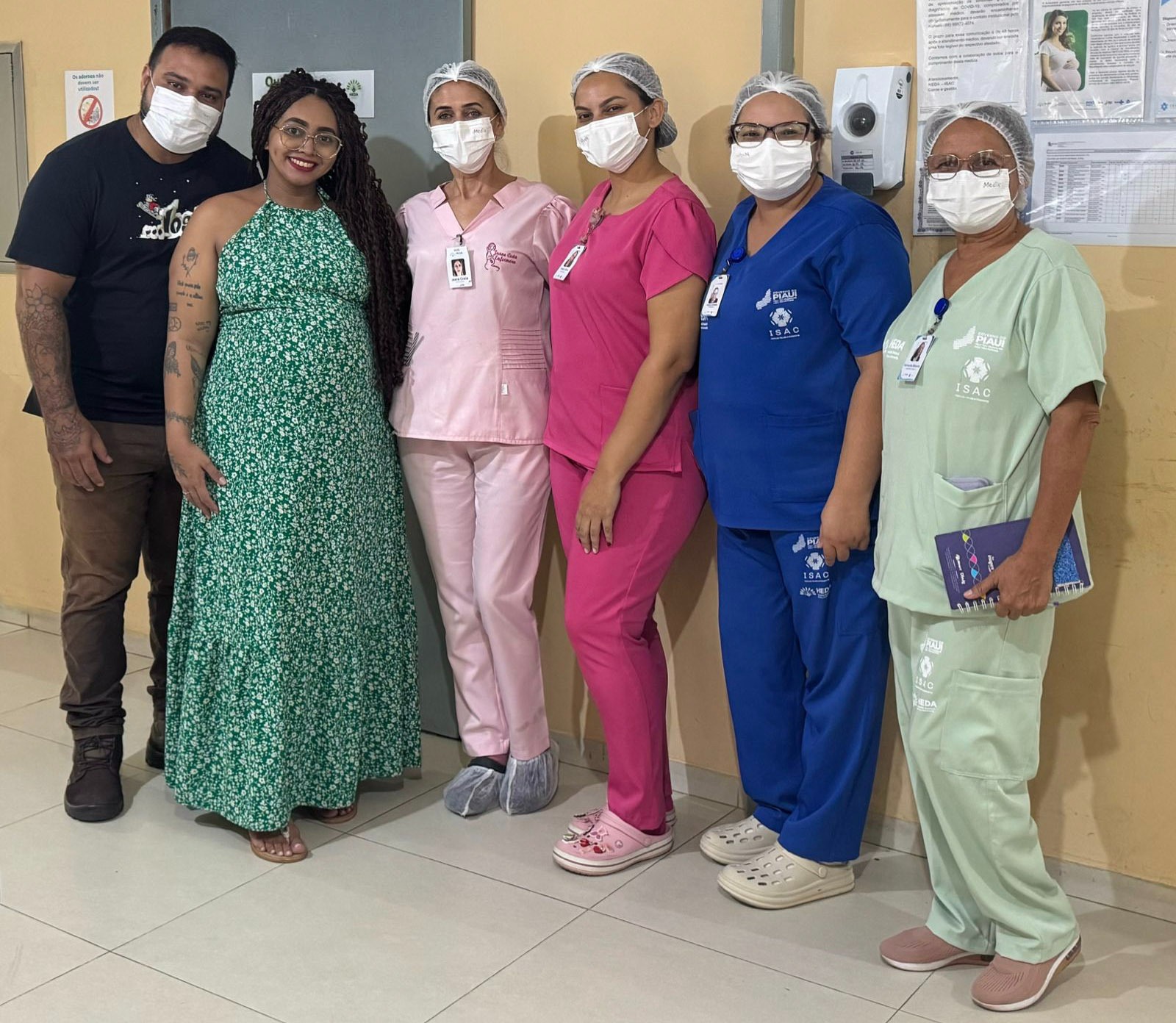 Heda em Parnaíba oferece visitas guiadas para gestantes antes do parto